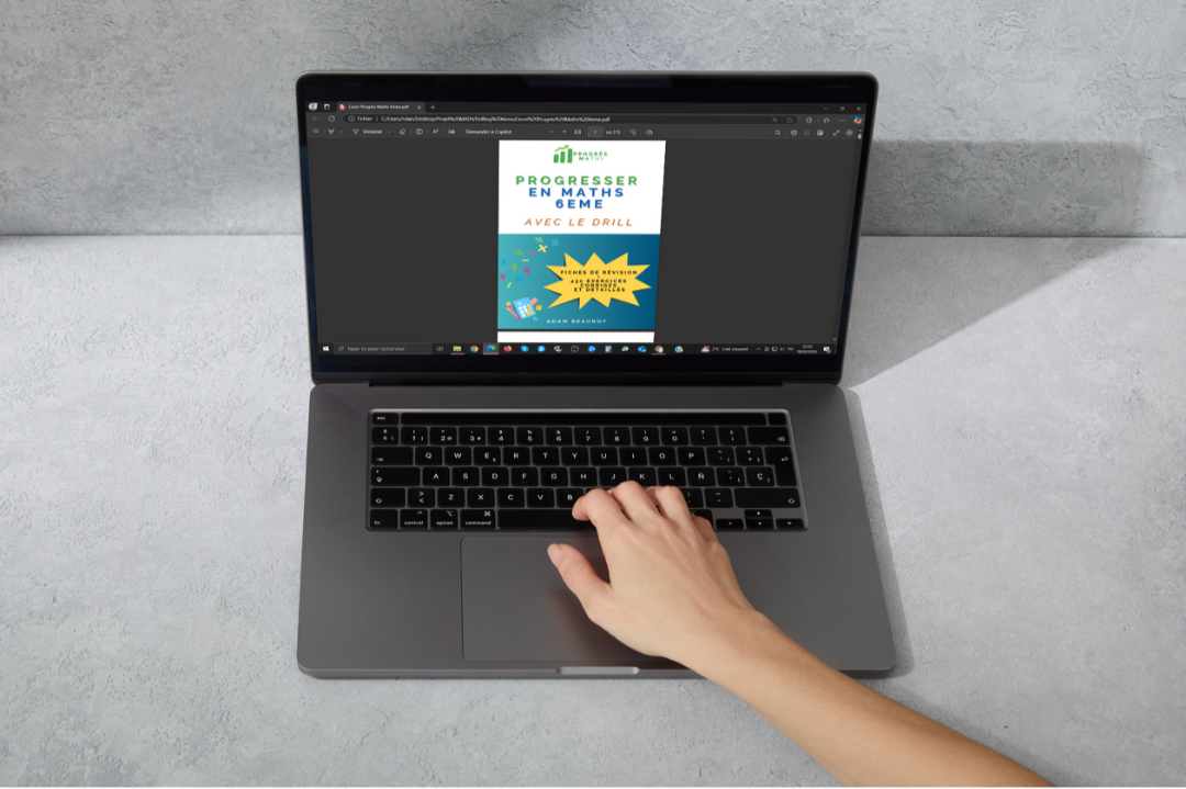 Ebook Maths 6ème : Progresser en Maths avec le Drill – 450 Exercices Progressifs pour Maîtriser vos Bases